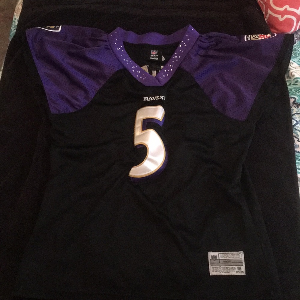 Joe flacco ravens jersey. Women’s size xl